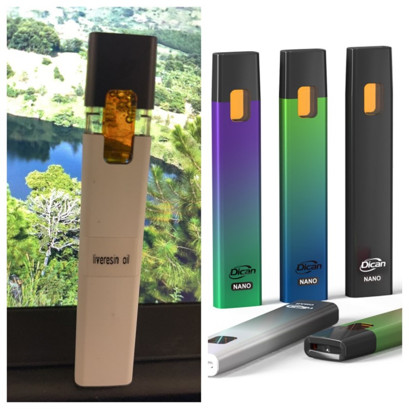 Postless Live Resin 일회용 대마초 Vape Pod by DICAN