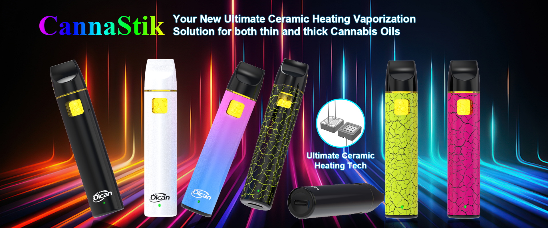 막힘 없음 Postless THC 오일 Vape 펜