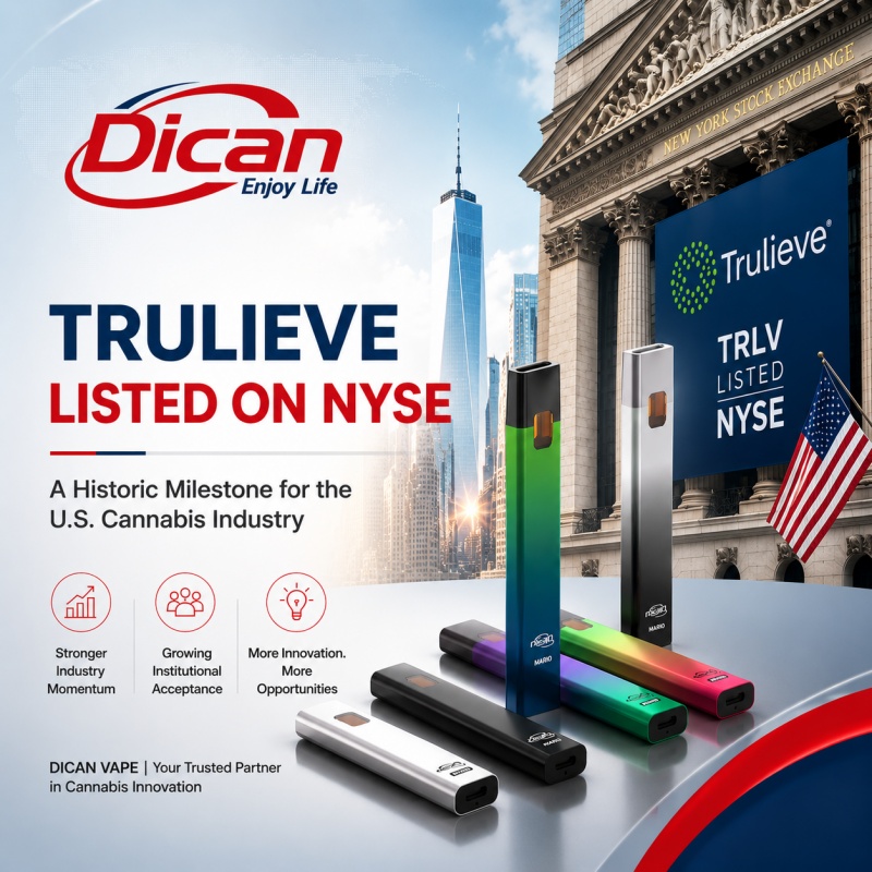 Trulieve의 NYSE 상장이 대마초 산업 및 Vape 기술의 미래에 미치는 영향
